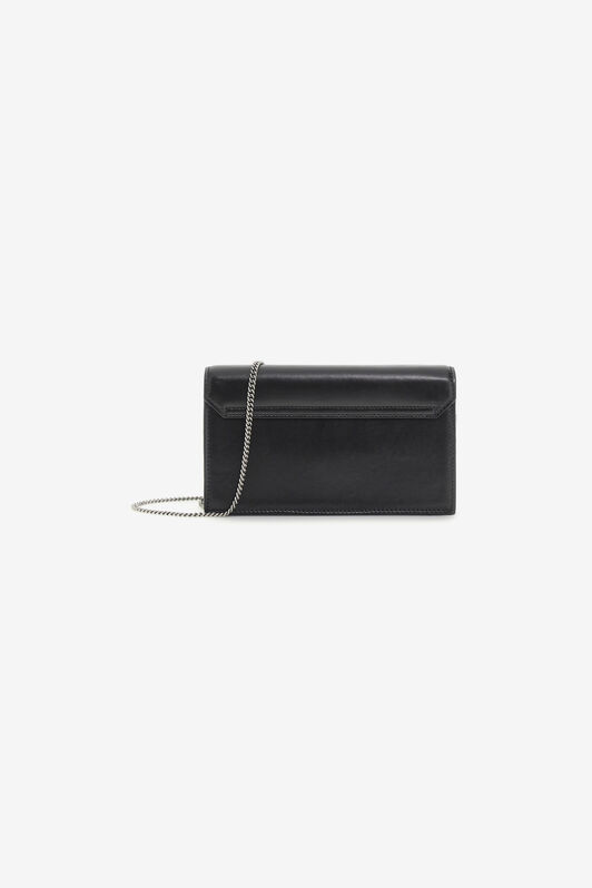RC Mirror Snake Shoulder Bag Black KWB112-PZ132