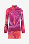 RC Mini-Robe À Imprimé Garden Rose RC Mini-Robe À Imprimé Garden Rose Fuchsia UKT106-FQN48