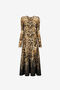 RC Ocelot-Jacquard Dress Light brown PKM103-MG050