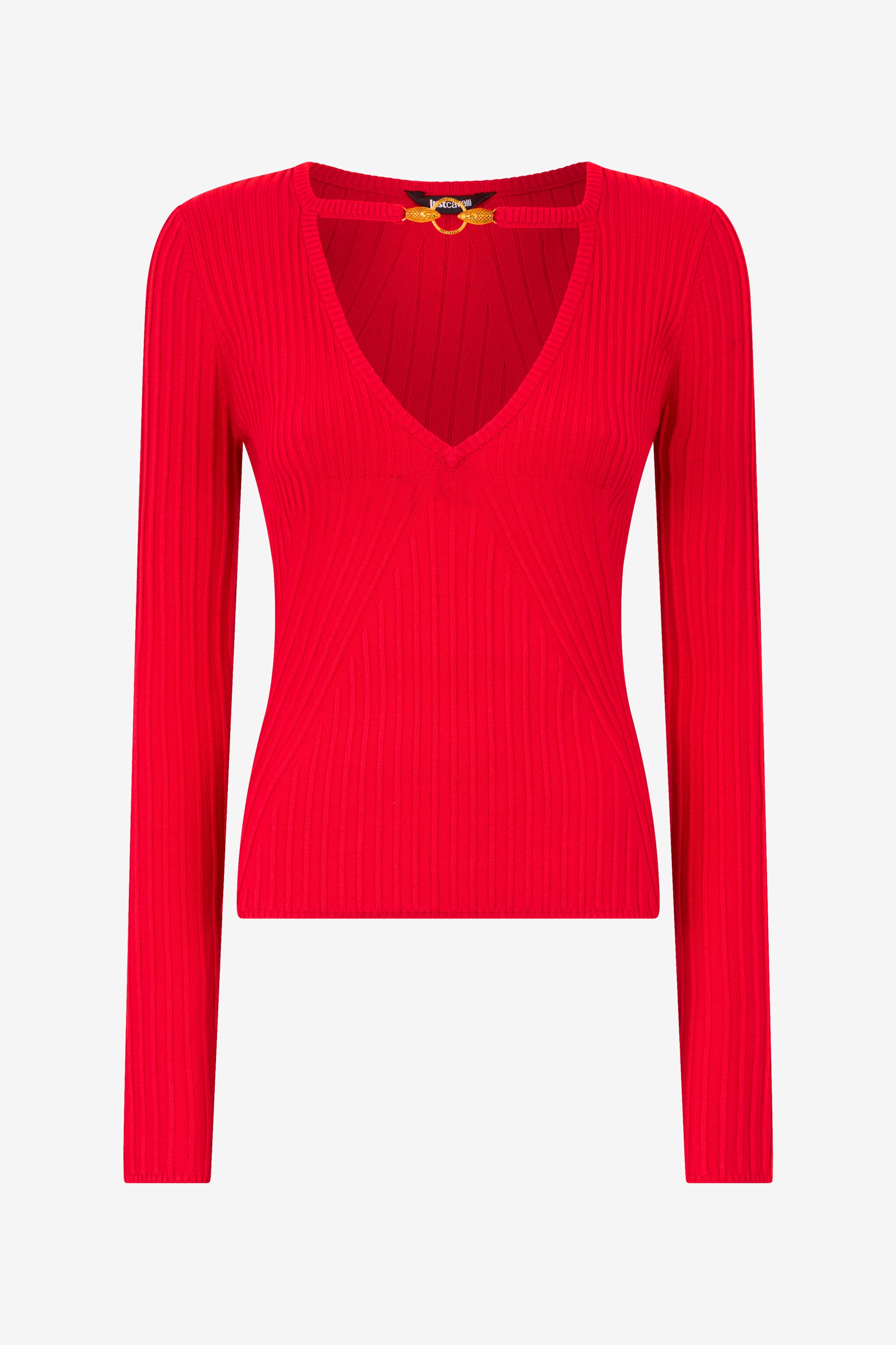 JC Sweater with Snake Head Charms JC Sweater with Snake Head Charms Rot TFM024-TF149