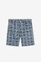 JU Denim Shorts With RC Monogram Blue UJJ209-DYO44