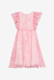 JU Robe À Imprimé Guépards Rose UJT10P-2NO37