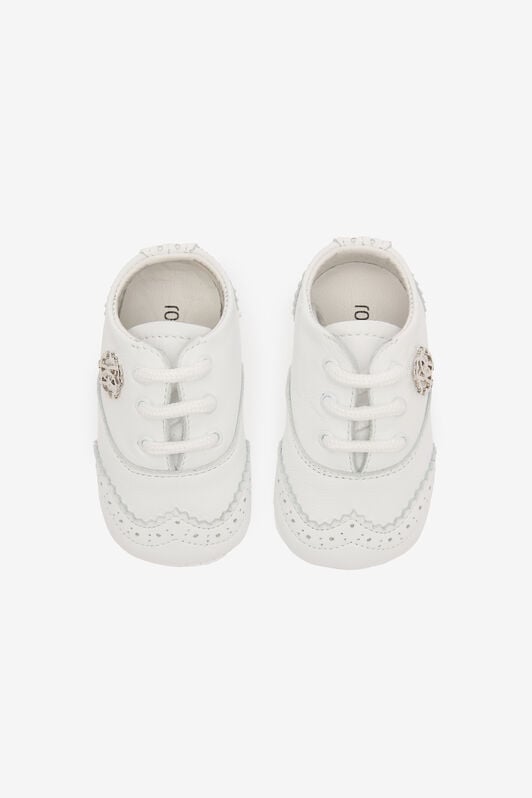 JU Mokassins im Brogue-Stil mit Schnürung JU Mokassins im Brogue-Stil mit Schnürung WHITE TJS00L-ZCJ01