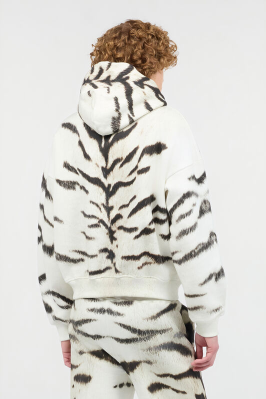 RC Man Sweatshirt With White Tigresse OGAT X Roberto Cavalli Print RC Man Sweatshirt With White Tigresse OGAT X Roberto Cavalli Print Black/White UNT69F-2GA39