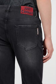 JC Washed Black Straight Fit Jeans BLACK BLACK UFJ003-UF023
