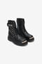 JC Black Combat Boots With Logo JC Black Combat Boots With Logo BLACK VFS130-VF658