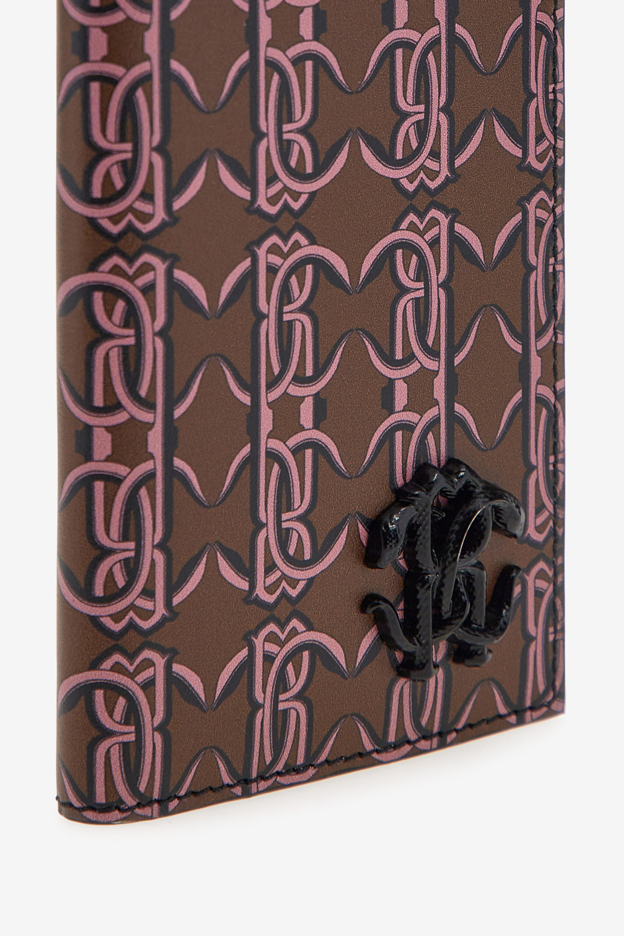 RC Cardholder with Monogram RC Marron SRA001-FT169