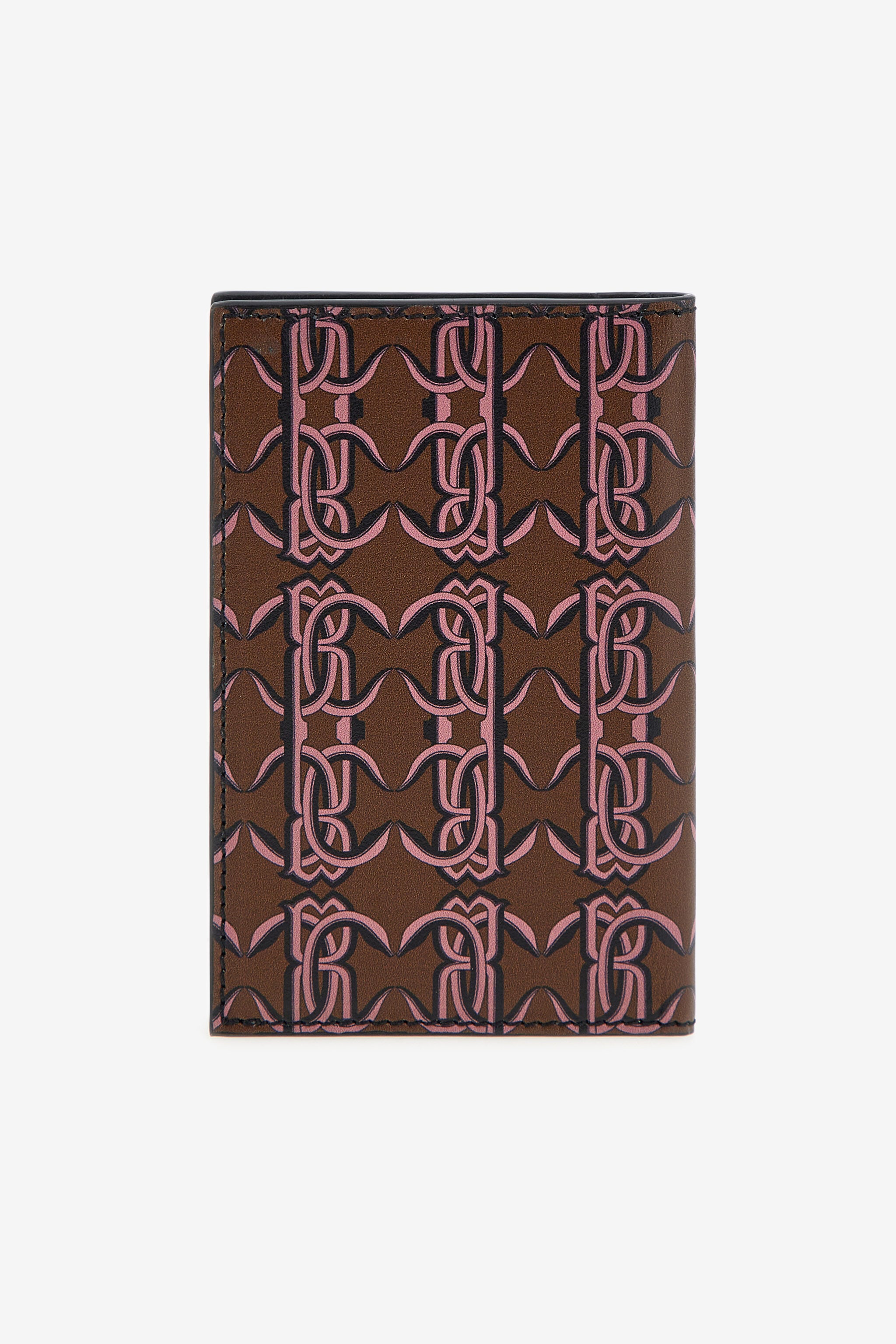 RC Cardholder with Monogram RC Marron SRA001-FT169