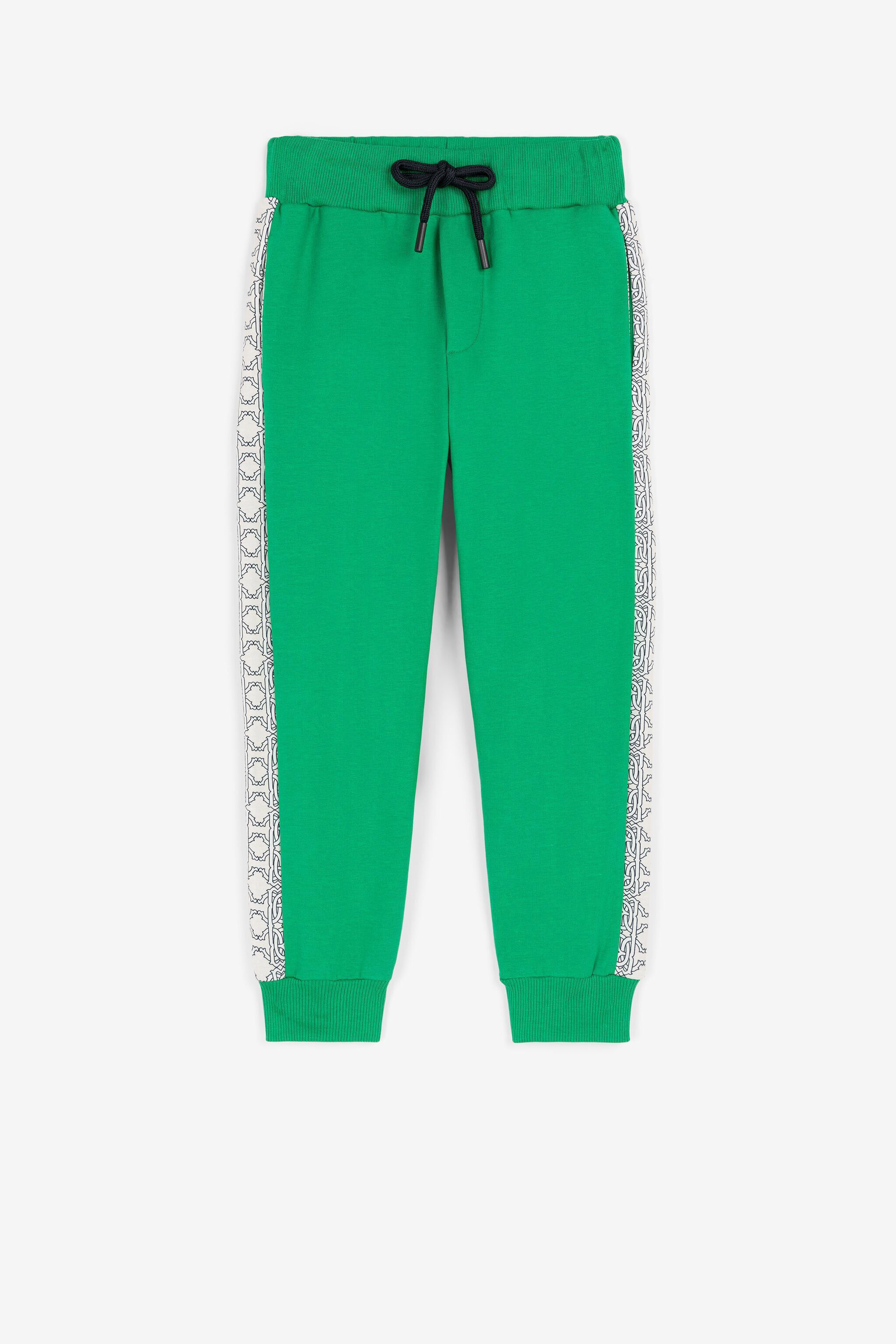 JU Jogginghose mit Kontrastrand JU Jogginghose mit Kontrastrand Grün PJT231-CF050