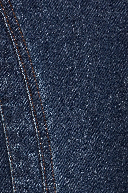 JU Jeans With Rhinestone RC Monogram JU Jeans With Rhinestone RC Monogram Dark blue UJJ23B-DS015