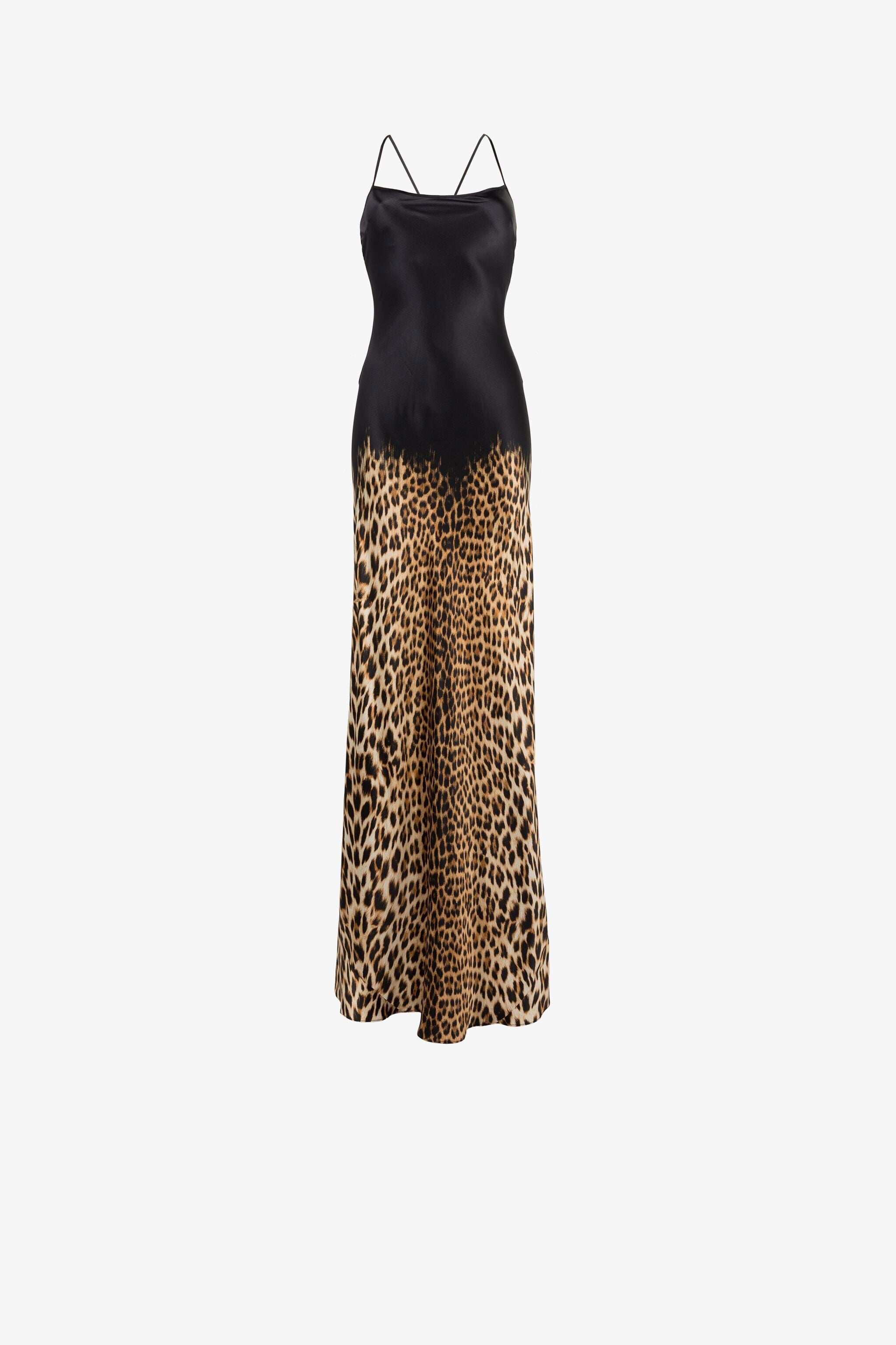 RC Leopard-Print Silk Maxi Dress RC Leopard-Print Silk Maxi Dress NATURALE OWT130-SZD93