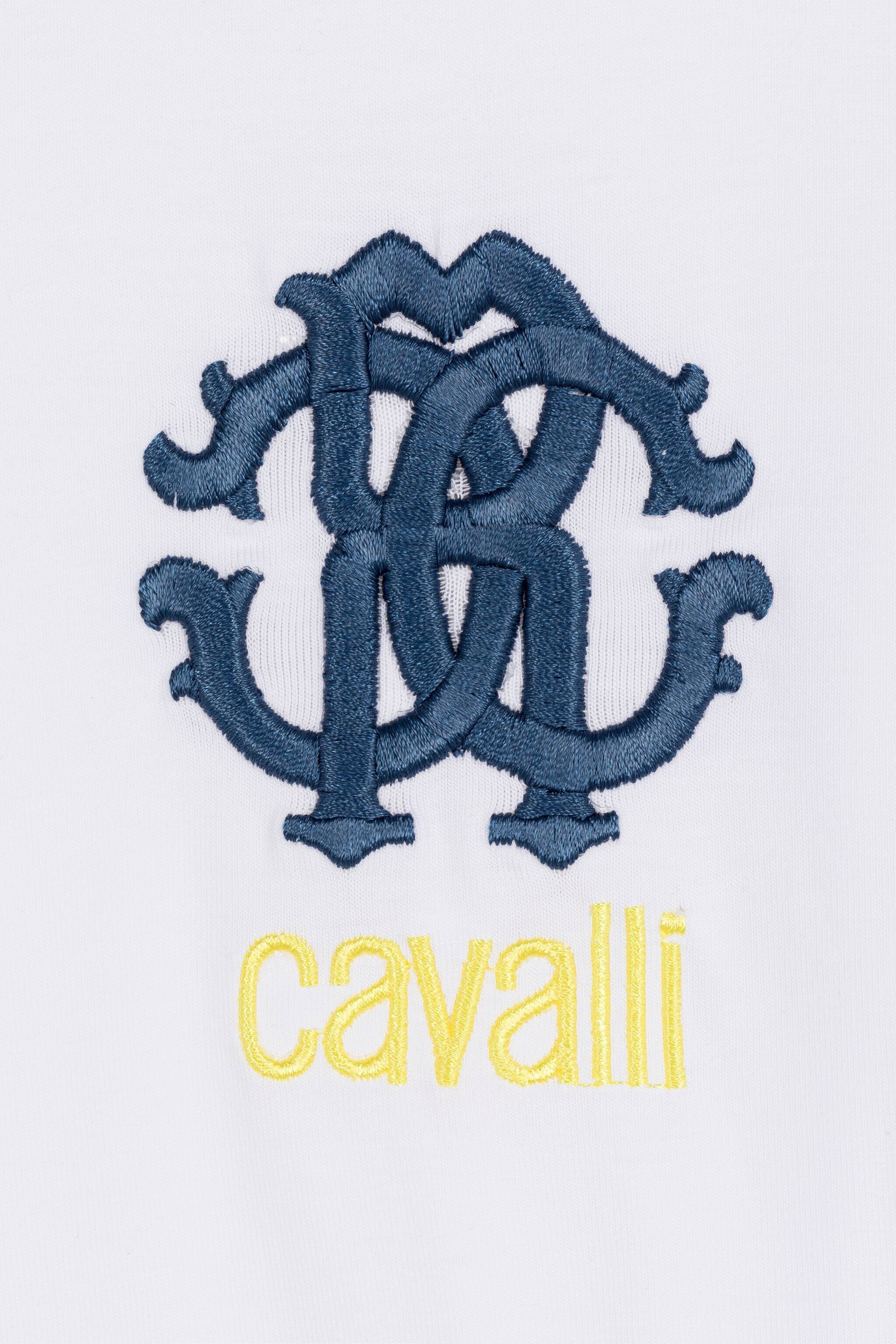 JU Logo-embroidered short-sleeve T-shirt JU Logo-embroidered short-sleeve T-shirt White QJT683-JV025