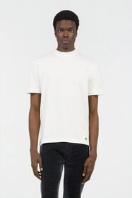 RC White T-Shirt With Logo Plaque WHITE SOT60M-VI044