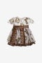 JU Wild Elegance Kids Dress JU Wild Elegance Kids Dress Light brown SJT100-2NI73