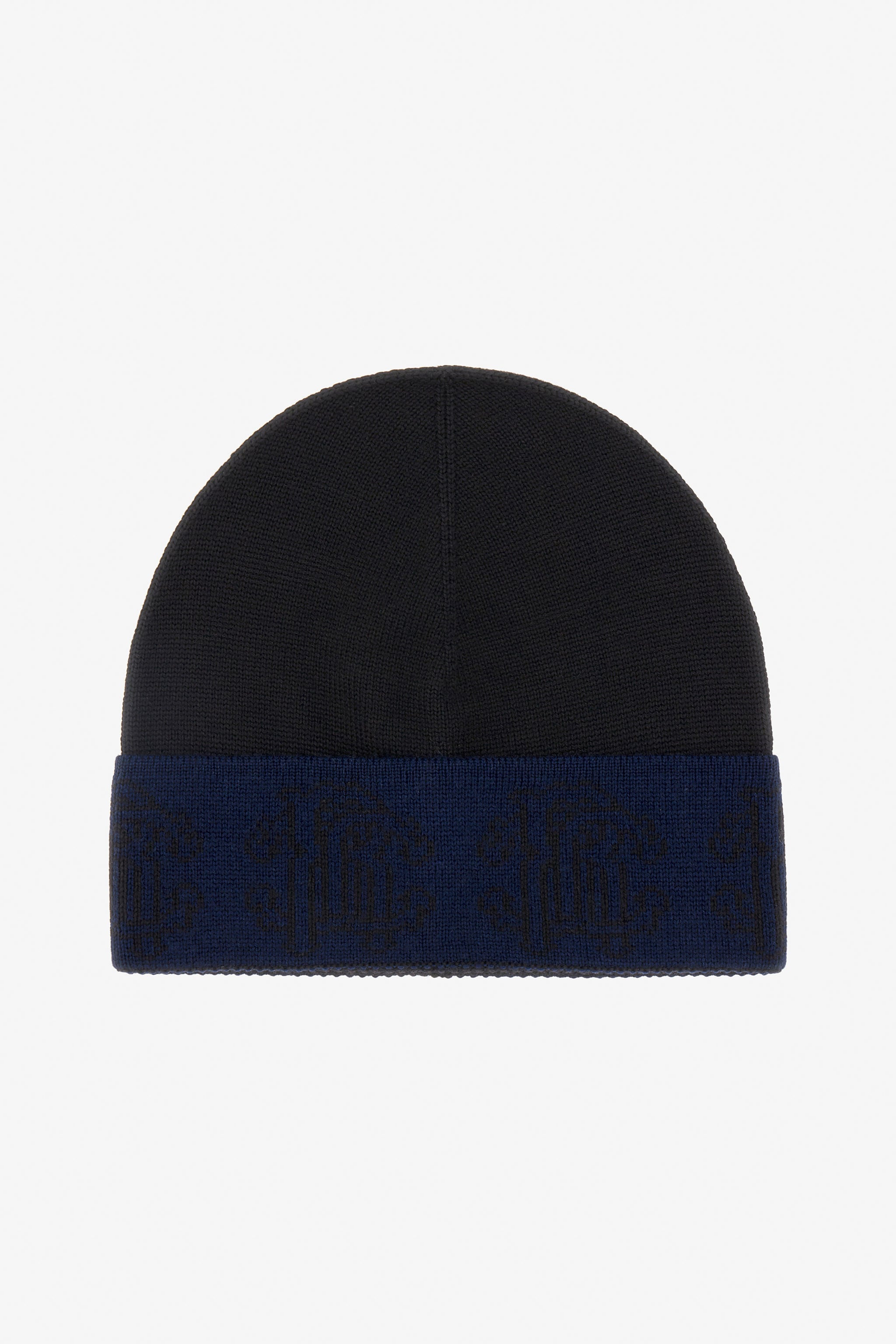 RC Cappello Beanie Nero in Lana con Fascia Logo RC Cappello Beanie Nero in Lana con Fascia Logo Blu scuro NOZ00E-MQ014
