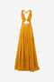 RC Extra-Long Pure Silk Dress RC Extra-Long Pure Silk Dress Yellow VKT158-CC001
