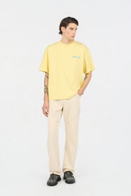 JC Yellow T-Shirt With Logo POP CORN WFT069-WF099