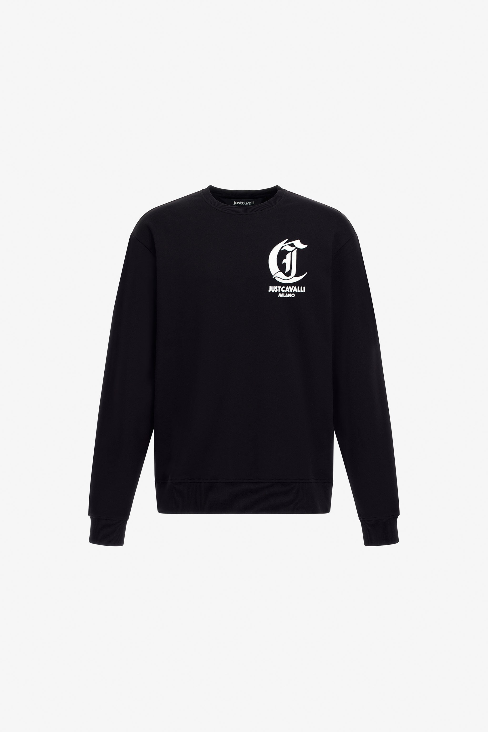 JC Just Cavalli Sweatshirt JC Just Cavalli Sweatshirt Black TFT061-TF078