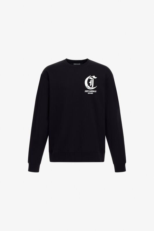 JC Just Cavalli Sweatshirt JC Just Cavalli Sweatshirt Black TFT061-TF078