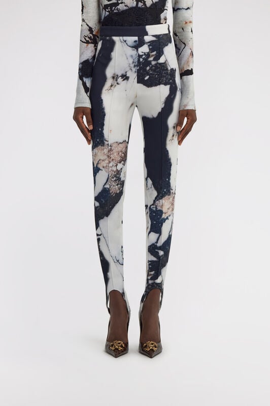 RC Marble Print Pants RC Marble Print Pants Negro/Blanco TWT204-ORN18