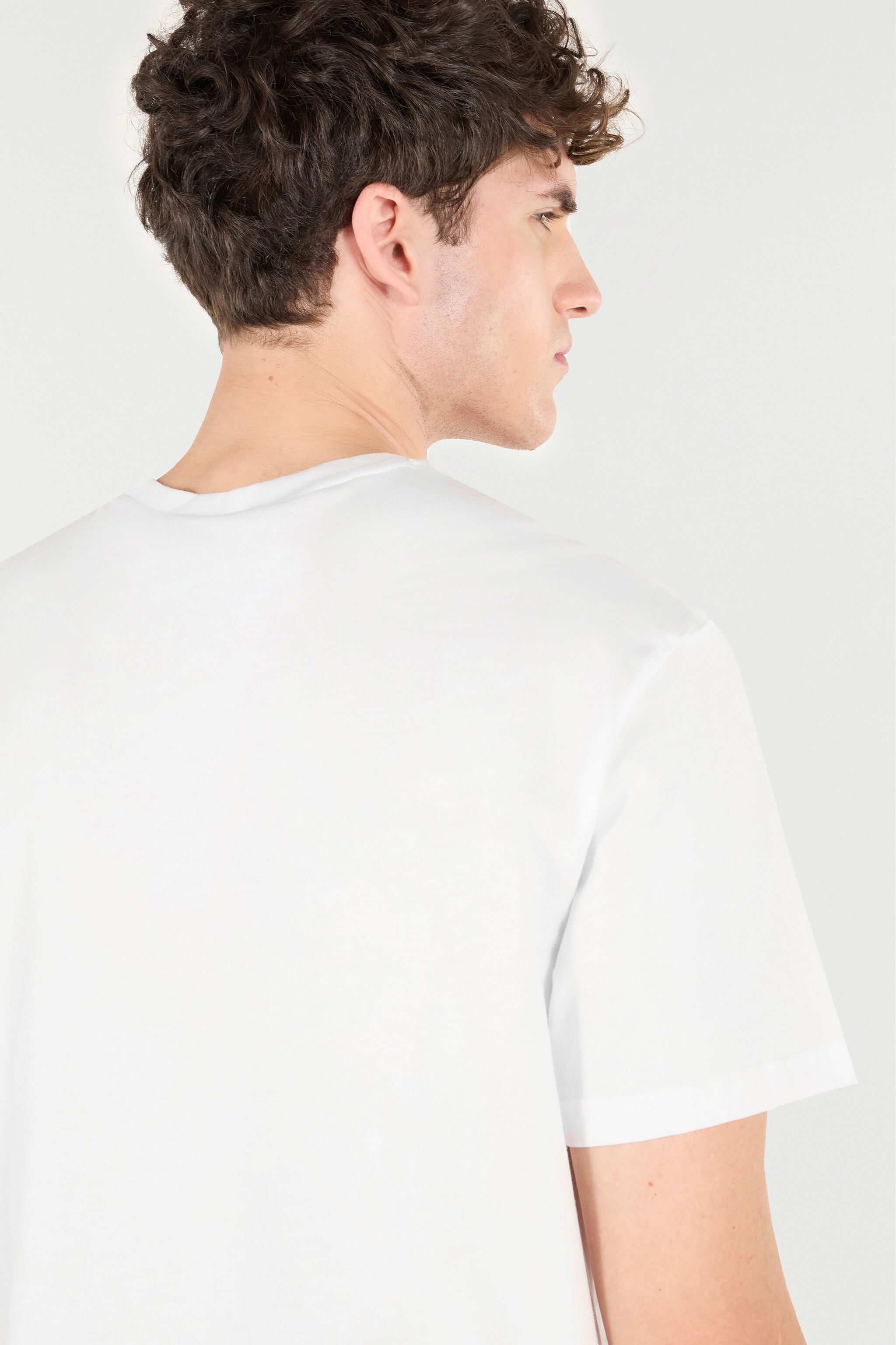 RC T-Shirt With Lightning Bolt And Jaguar WHITE POT60B-JD060