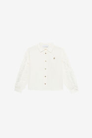 JU Shirt With Golden RC Monogram White UJT72B-CH004