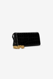 RC Roar Pochette bag Black Leather BLACK RKB012-PZS16