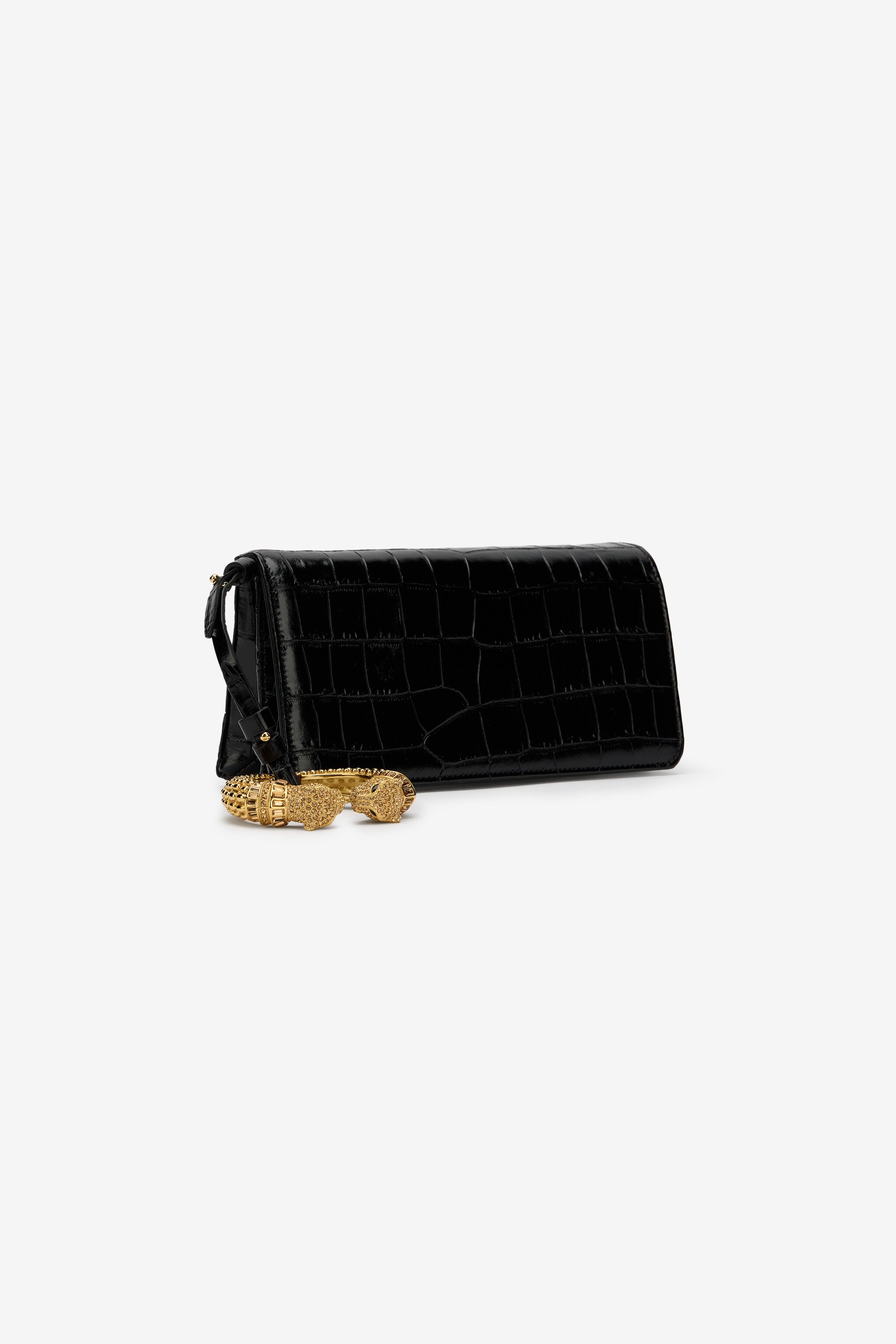 RC Pochette Roar En Cuir Noir BLACK RKB012-PZS16