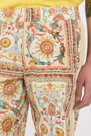 JC Shorts Stampa Persian Tarot 744 BEIGE + 217 AZZU WFT022-WF049