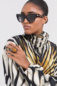 RC Enameled Metal Ring Or TKG003-AM021