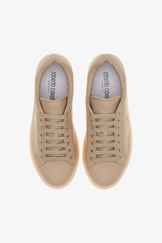 RC Sneakers with Signature RC Sneakers with Signature Light Brown SKS034-PZA45