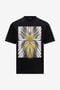 RC T-shirt avec imprimé artistique RC T-shirt avec imprimé artistique Noir TRT61A-JD060