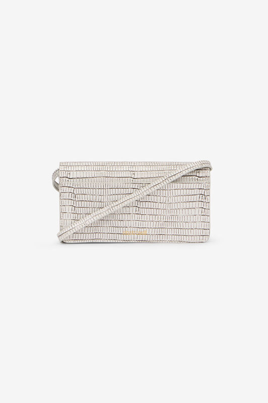 RC Serpentine Mini Leather Bag BONE WKA022-PZ119