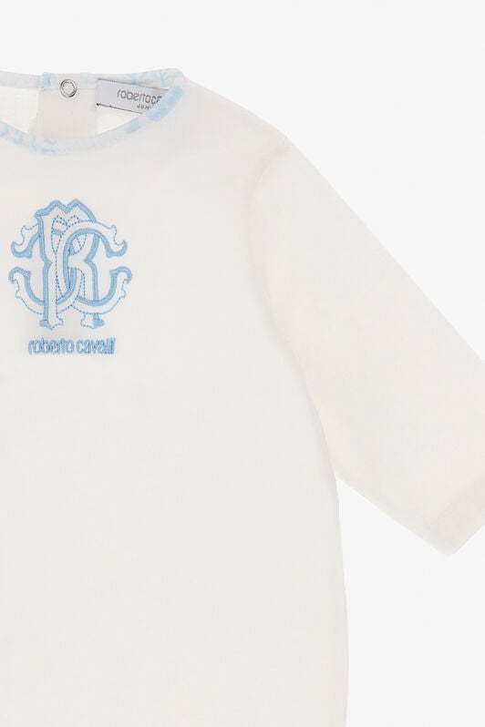JU Ensemble Avec Monogramme RC JU Ensemble Avec Monogramme RC BABY BLUE TJT812-JD001