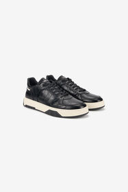 RC Sneakers nere effetto coccodrillo BLACK TOS00J-PZA72