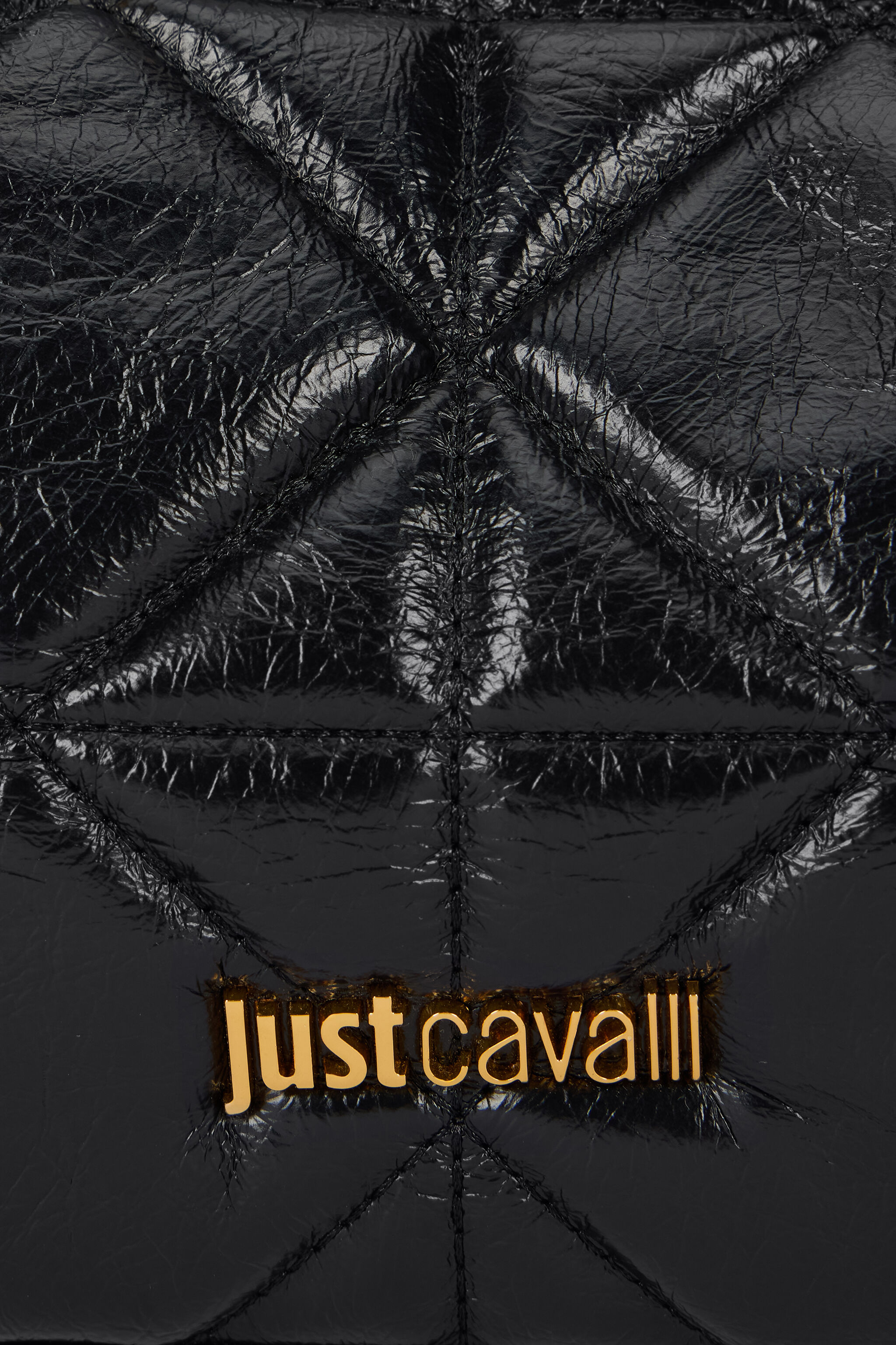 JC Black Quilted Shoulder Bag With Buckles JC Black Quilted Shoulder Bag With Buckles BLACK VFB104-VF736