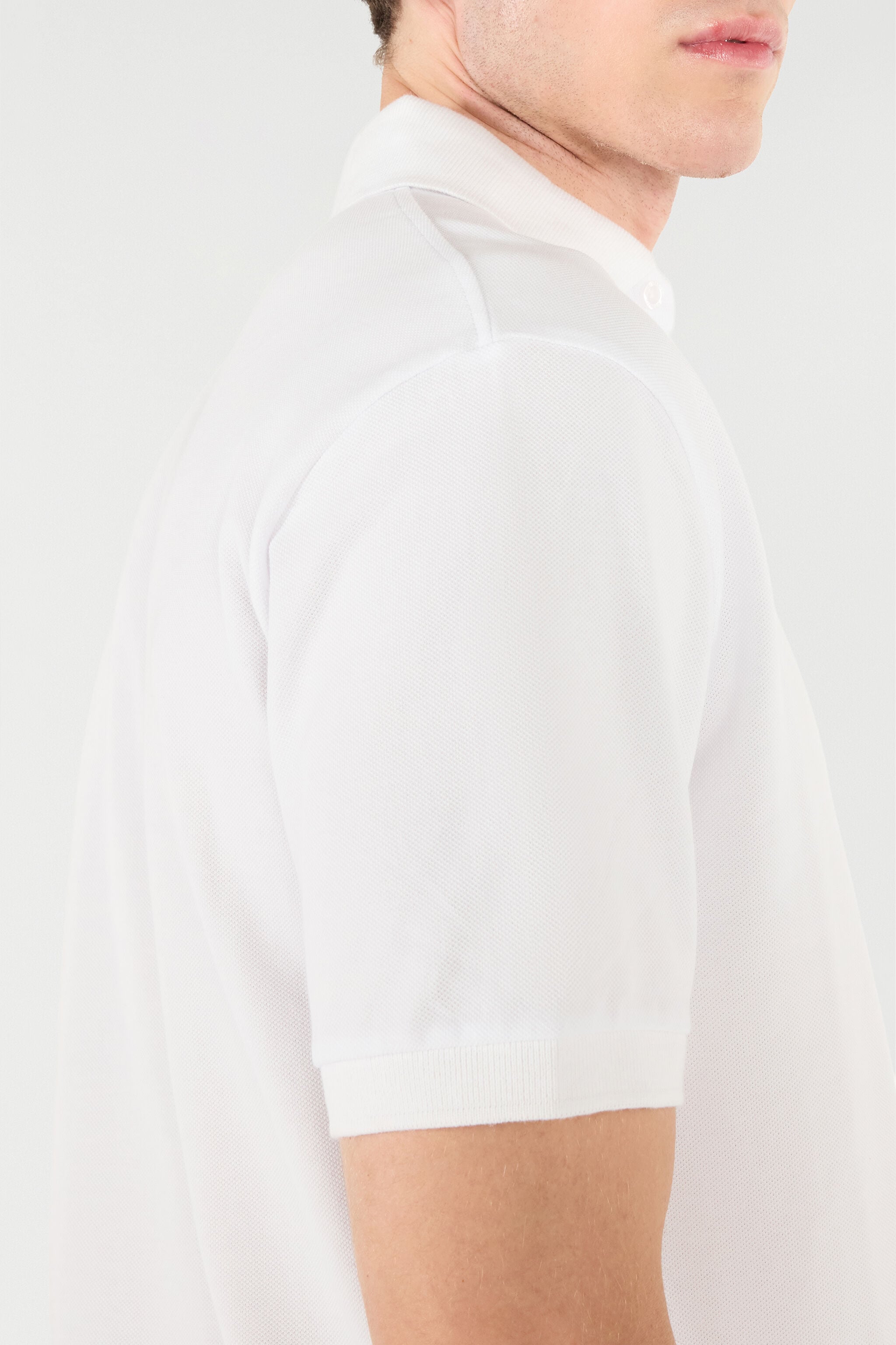 RC Polo With RC Monogram And Logo Embroidery White POT64A-KB001