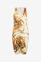 JC Robe Mini À Imprimé Golden Palm JC Robe Mini À Imprimé Golden Palm DAFFODIL WFT293-WF691