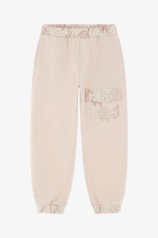 JU Sweatpants With Pocket And RC Monogram JU Sweatpants With Pocket And RC Monogram BEIGE TJT22N-CF050