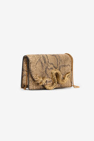 RC Bag with Golden Python and Snake Motif GOLD WWB001-PZS01