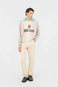 JC Maglia Sportiva Con Stampa Natural Barb E Logo JC 003+802+810 WFT051-WF081