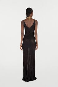 RC Long Dress With Dragon Black VQM107-MO010