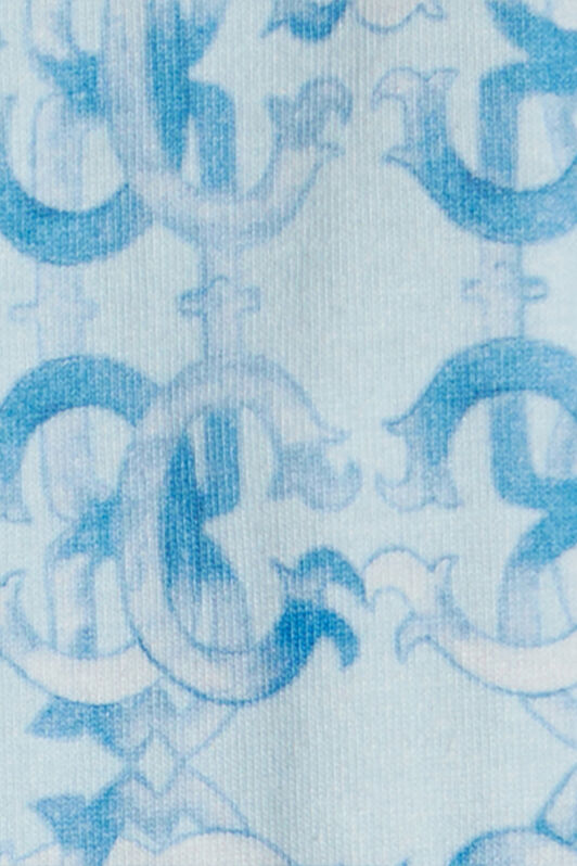JU Tiger-print three-piece set Light blue QJT895-JVG20