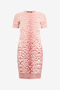 RC Midi Robe à Imprimé Jaguar Pink PINK XQM103-MA018