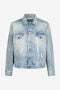 RC Veste En Jean Laminée Bleu Clair RC Veste En Jean Laminée Bleu Clair Bleu UMJ415-VT001