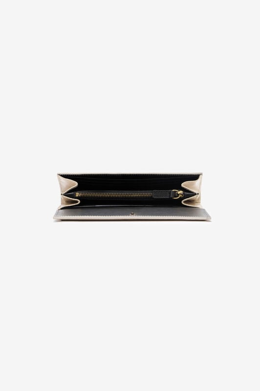 RC Wallet with flap and Monogram RC RC Wallet with flap and Monogram RC Ivory OOA00D-PZ015