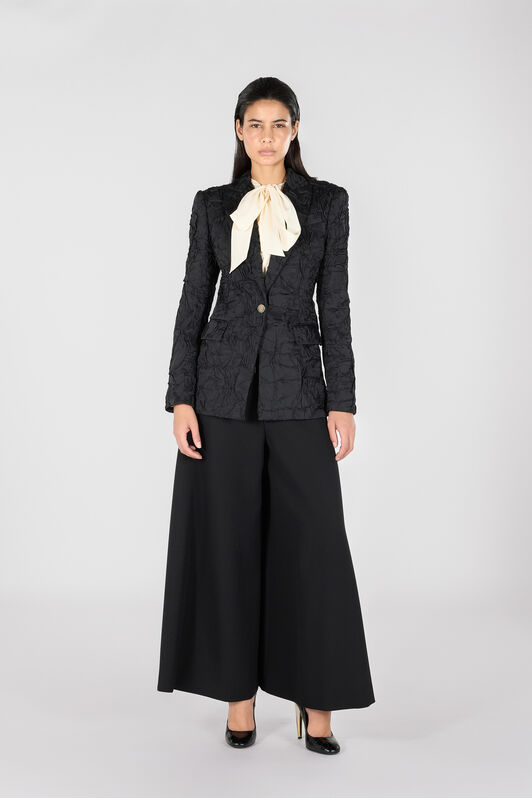 RC Crinkled-effect blazer RC Crinkled-effect blazer Black TWT401-RD034
