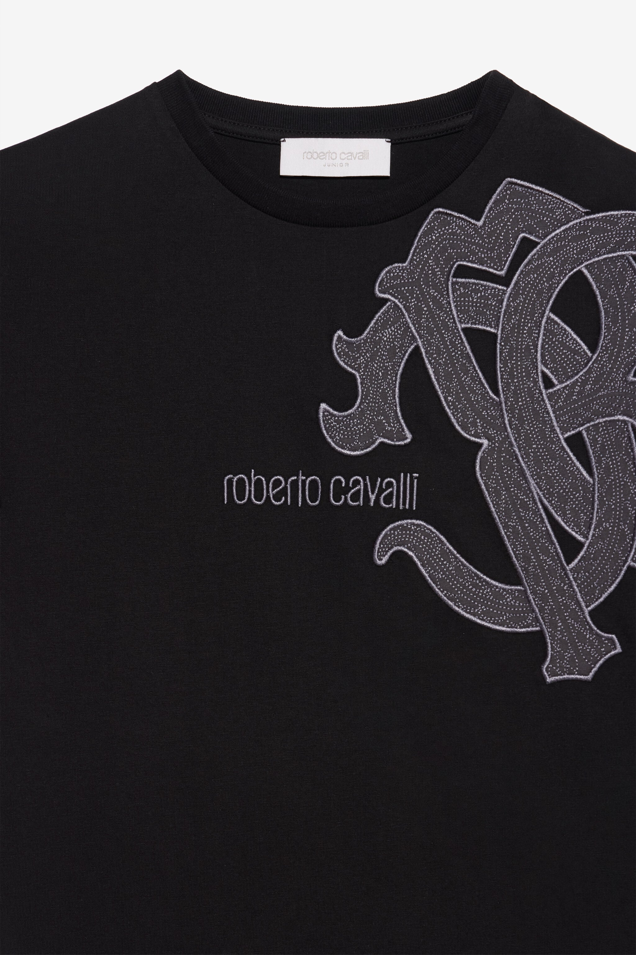 JU T-Shirt with Logo JU T-Shirt with Logo BLACK XJT62P-JD003