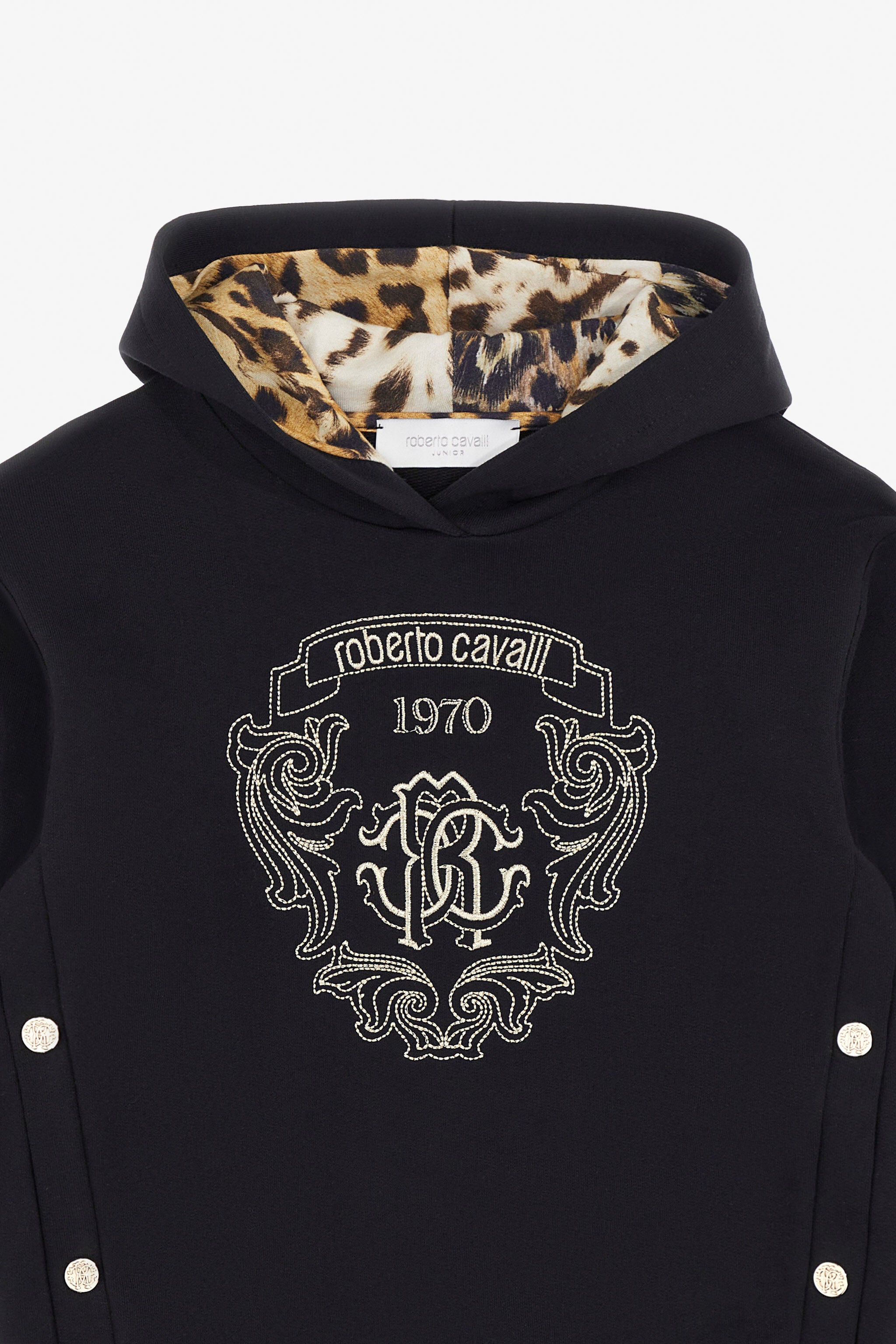 JU Printed Sweatshirt JU Printed Sweatshirt Black TJT68F-CF050