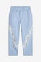JU Pantalon De Sport Avec Dentelle Florale LIGHT BLUE UJT23K-CF050